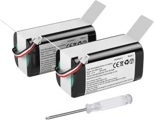 Replacement Battery for Eufy X10 Pro Omni,Compatible with eufy Accessory- RoboVac Vacuum,2800Ah Li-ion Battery 2 Pack