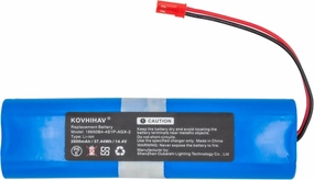 Replacement Battery for ILIFE V3s Pro V5s Pro V50 V8s X750, fits Part Number 18650B4-4S1P-AGX-2,14.4V Li-ion 2600mAh/37.44Wh