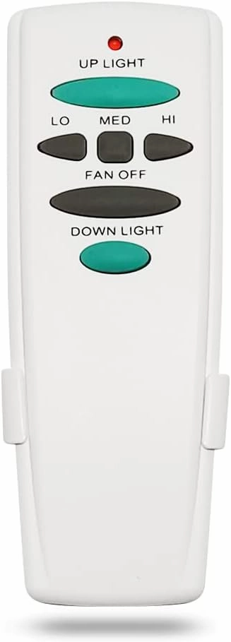 Replacement of Hampton Bay Ceiling Fan Remote Control UC7078T with Up Down Light, L3H2010FANHD Fan-HD Fan-HD6, White