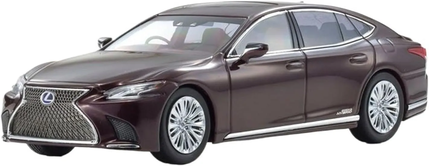 Resin Car Models Kit 1 43 Fit for Lexus LS500h Alloy Car Model Doors Cannot Be Opened Simulation Collection Souvenir Adult Boy Toys