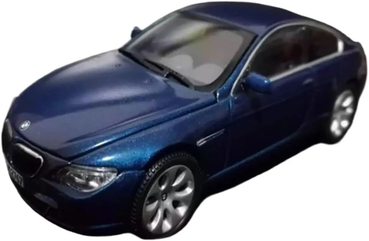 Resin Car Models Kit 1：43 Fit for BMW 6er Cabrio Alloy Diecast Car Model Ornaments Adult Boy Toys Hobby Collectible Ornaments