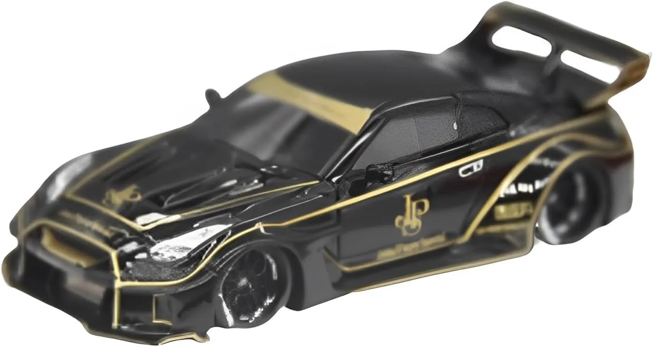 Resin Car Vehicle Model Fit for Nissan 35GT-RR LB Wide Body 2020 1 64 Alloy Sports Car Model Classic Vehicle Handicraft Display Festive Deluxe Gift