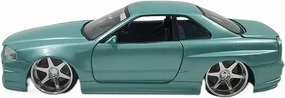 Resin Car Models Kit 1 24 Fit for Nissan Skyline GT-R GTR R34 BNR34 Alloy Car Model Diecast Metal Vehicle Toy Collectible Souvenir