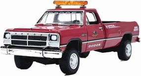 Resin Car Models Kit 1 64 Fit for Dodge Greenlight 1991 RAM Pickup Simulation Alloy Car Model Static Display Collectible Souvenir