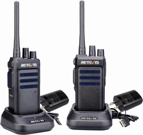 Retevis RT10 Digital 2 Way Radio for Adults, Professional Two Way Radios with Group Call,Durable Handheld DMR Two Way Radio for Supplier Warehouse(2 Pack)