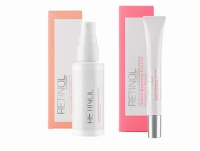 Retinol Sleepytime Indulgence Set: Advanced Renewal Serum & Nightly Renewal Cream