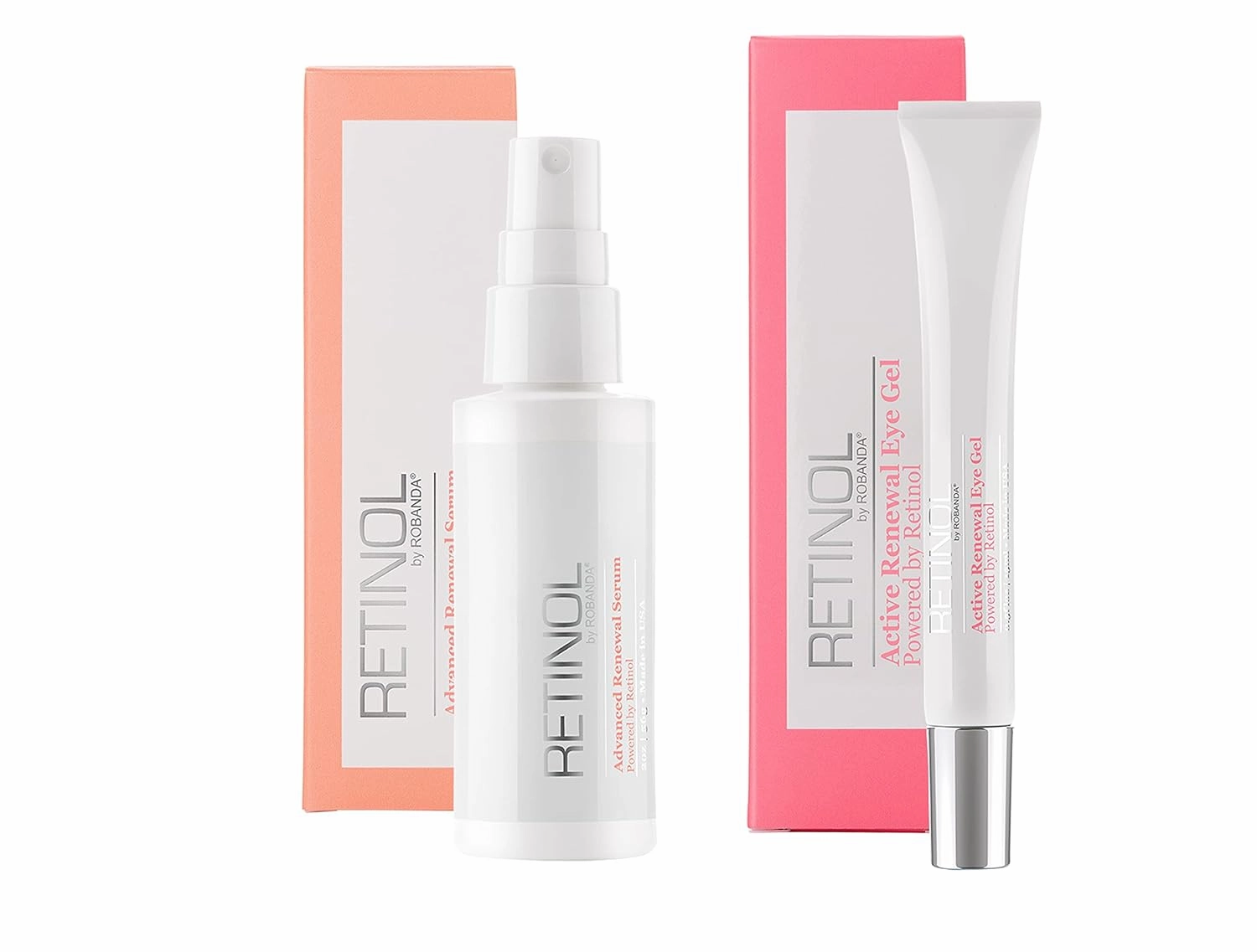 Retinol Sleepytime Indulgence Set: Advanced Renewal Serum & Nightly Renewal Cream