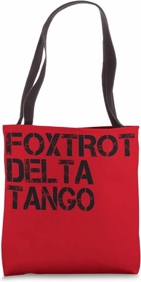 Retro Foxtrots Delta Tangos Vintage National Parks Bear Fun Tote Bag