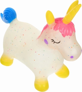 Ride for Thick Durable Plastic Bouncing Animal for Home and Kindergarten Play Encourages Balance and Coordination