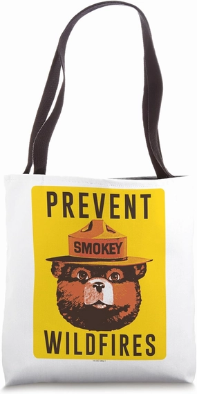 Ripple Junction x Smokey Bear Prevent Wildfires Sign Tote Bag