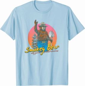Ripple Junction x Smokey Bear Retro Smokey Bear T-Shirt