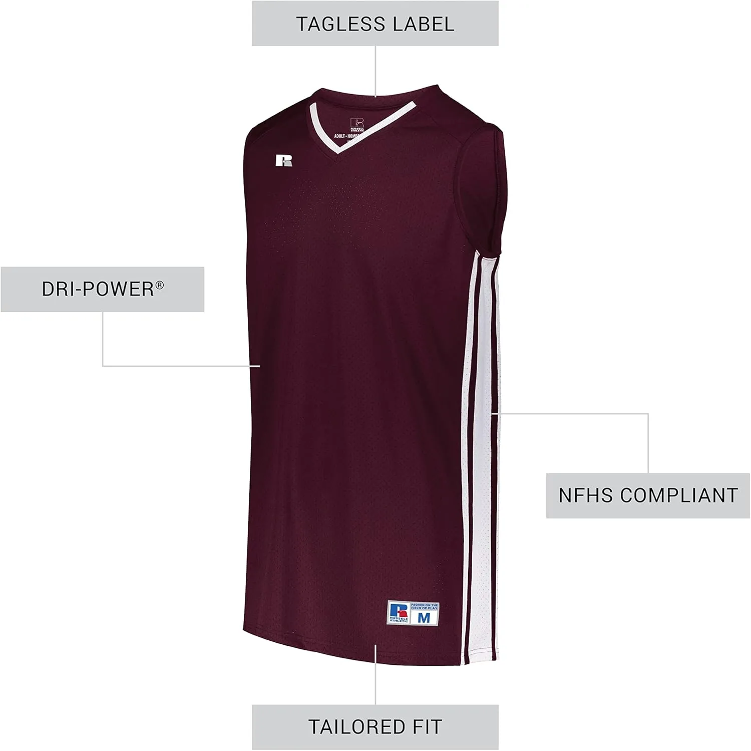 Russell Athletic Men's Legacy Basketball Jersey
