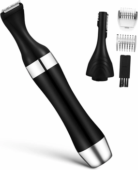 SAFIGLE 1Set Electric Precision Eyebrow Trimmer Ergonomic Eyebrow Shaper with Replaceable Heads Efficient Facial Hair Removal for Men Women Easy to Use Beauty Tool for Quick Grooming