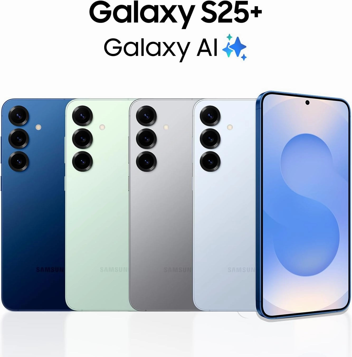 SAMSUNG Galaxy S25  Cell Phone, 256GB AI Smartphone, Unlocked Android, AI Camera, Fast Processor, ProScaler Display, Long Battery Life, 2025, US 1 Yr Manufacturer Warranty, Silver Shadow