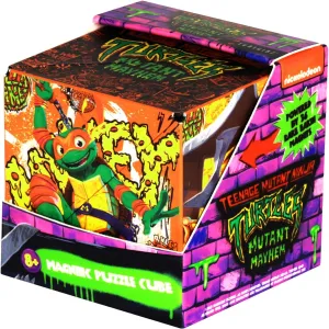 SHASHIBO Teenage Mutant Ninja Turtles Shape Shifting Box - STEM Magnetic Fidget Cube That Transforms Into Over 70 Shapes, Download Fun in Motion Toys Mobile App (Mikey)