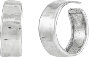 Silpada 'Playful' Sterling Silver Hoop Earrings