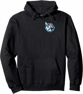 Skeleton Basketball Dunk Halloween Moon Spooky Sports Pullover Hoodie