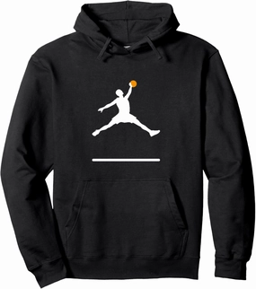 Slam Dunk Specialist :Game Changer Basketball Player Design Pullover Hoodie