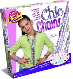 Small World Toys Fashion - Chic Chains Craft Kit