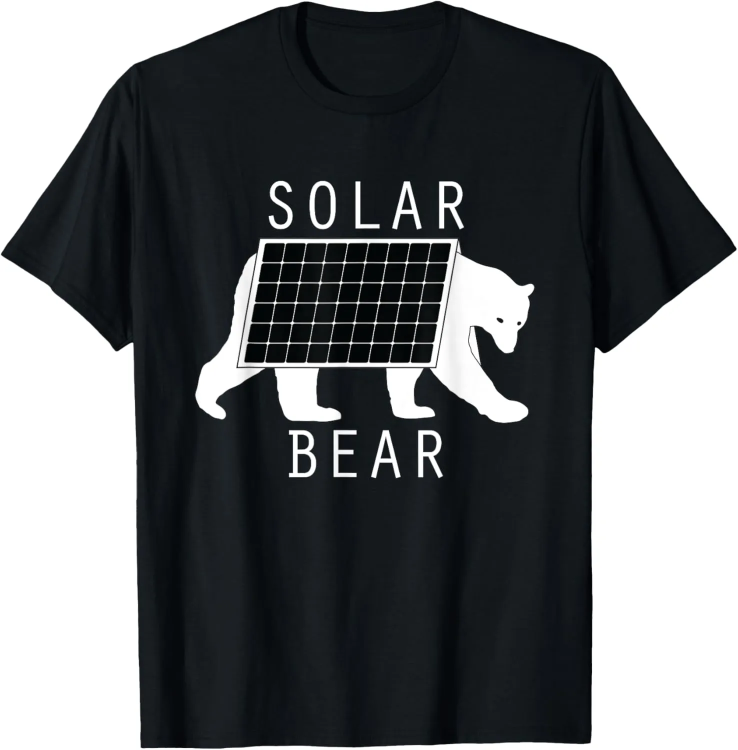 Solar Bear Shirt - Solar Energy Shirt - Polar Bear Shirt T-Shirt