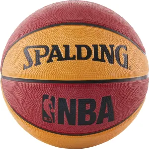 Spalding NBA Mini Outdoor Red/Orange Basketball 22"