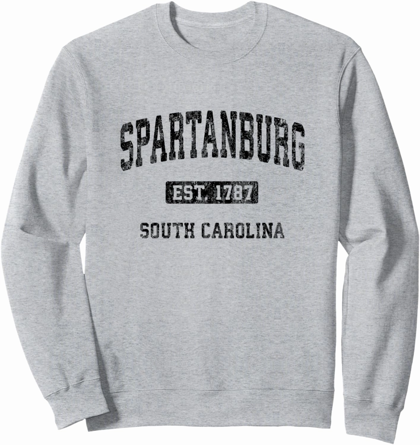 Spartanburg South Carolina SC Vintage Athletic Sports Design Sweatshirt