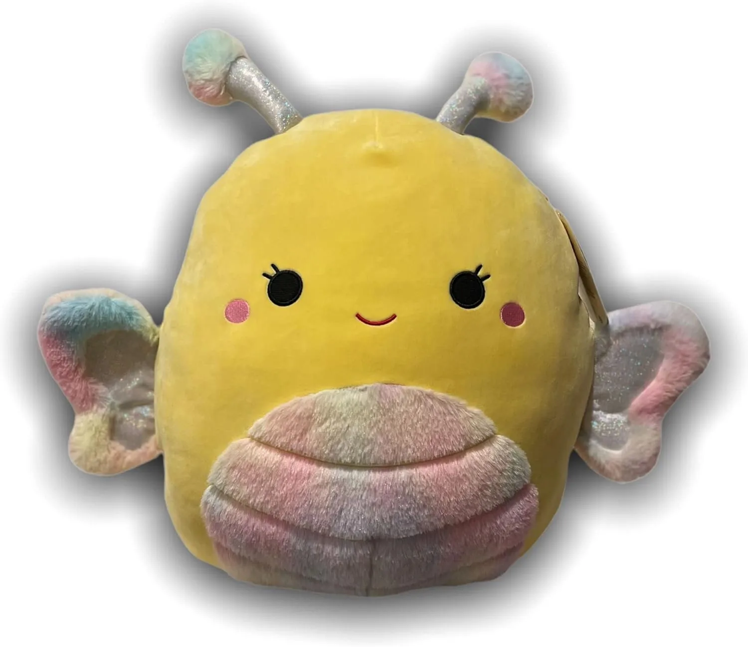 Squishmallows Official Kellytoy Easter Squad Squishy Soft Plush Toy Animal (16 Inch, Nixie Butterfly)