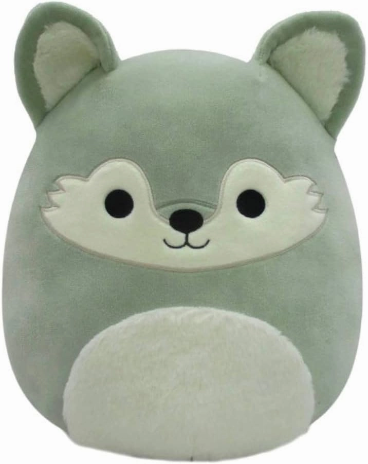 Squishmallows Squishmallow Official Kellytoy 11 Inch Soft Plush Squishy Toy Animals ((Oakley The Wolf (Sage Green))