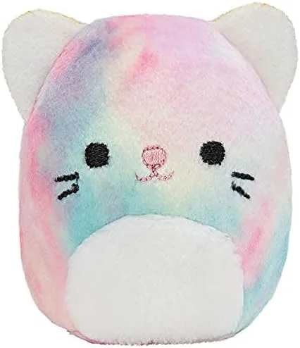 Squishville by Squishmallow Mini Plush Rainbow Dream Squad, Six 2” Rainbow Animals, Irresistibly Soft Colorful Plush, Mini Cat, Llama, and Panda Squishmallows