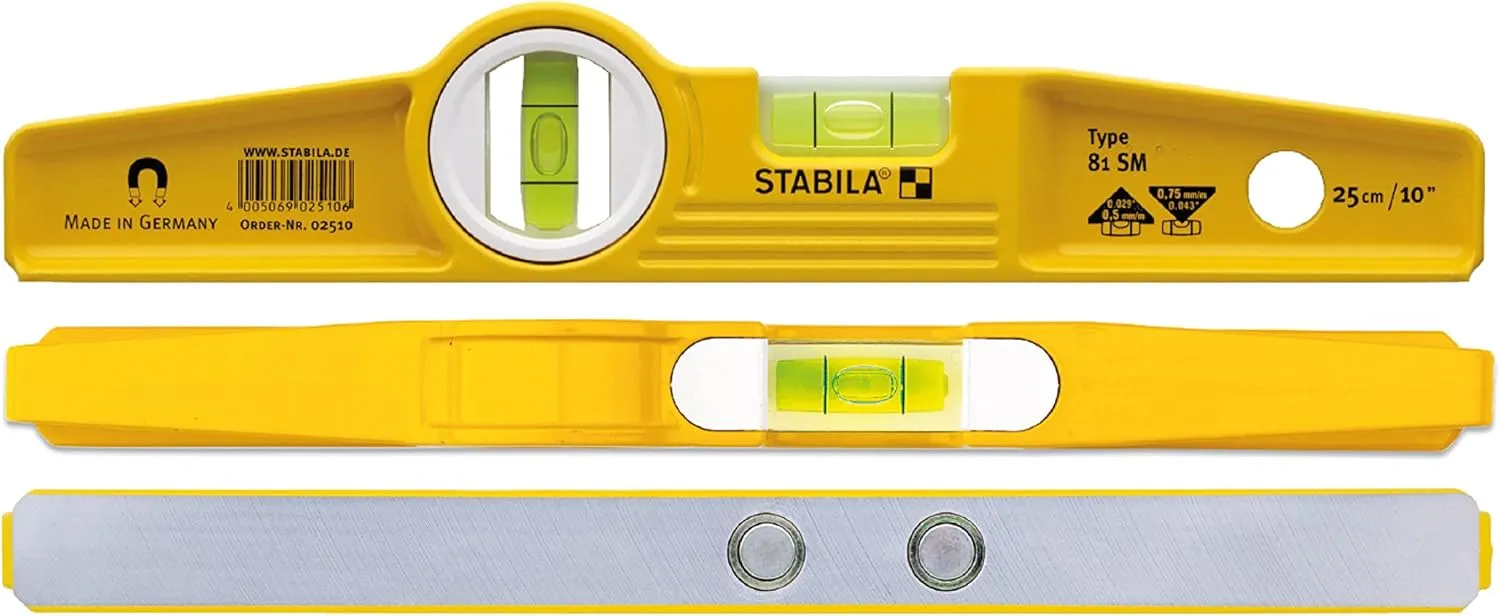Stabila 81s-10ml Loose Magnetic Level 2510