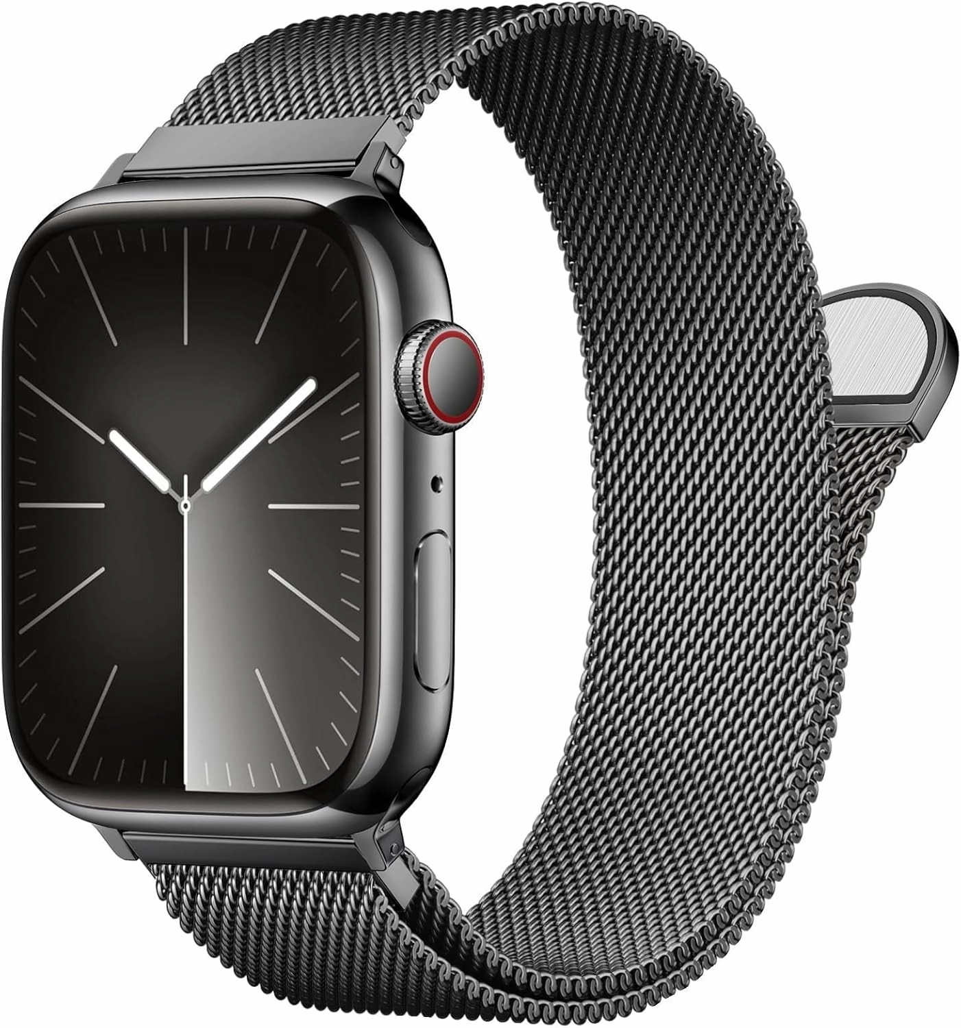 Stainless Steel Milanese Loop For Apple Watch Band 42/44/45/49/38/40/41mm Men And Women, Mesh Loop Magnetic Clasp Replacement For IWatch Bands Ultra Series 9 8 7 SE 6 5 4 3 2 1