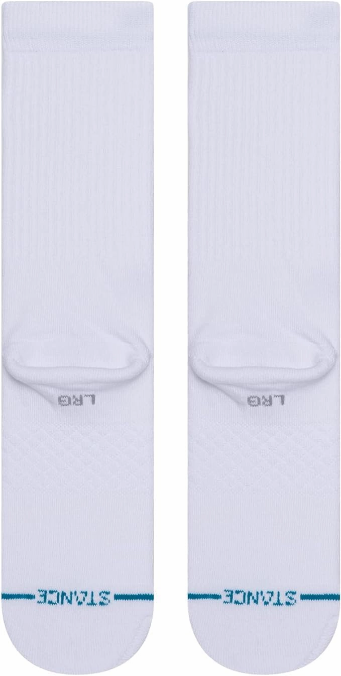 Stance Icon Classic Casual Crew Socks 3-Pack, Cotton Blend and Cushioning Arch Support