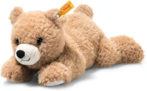 Steiff Barny Brown Bear - Premium Plush Stuffed Animal for Kids, Machine Washable, Ages 0  (Brown, 9")