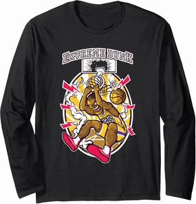 streetart basketball funny dunk Long Sleeve T-Shirt