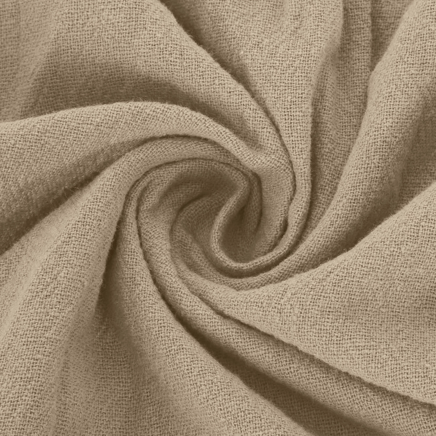 Summer Dresses for Women 2025 Vacation Crew Neck Short Sleeve Pleated Mini Dress Casual Soft Vacation Linen Dresses