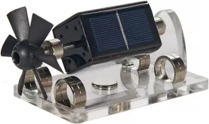 Sunnytech Solar Magnetic Levitation Model Levitating Mendocino Motor Educational Model ST41