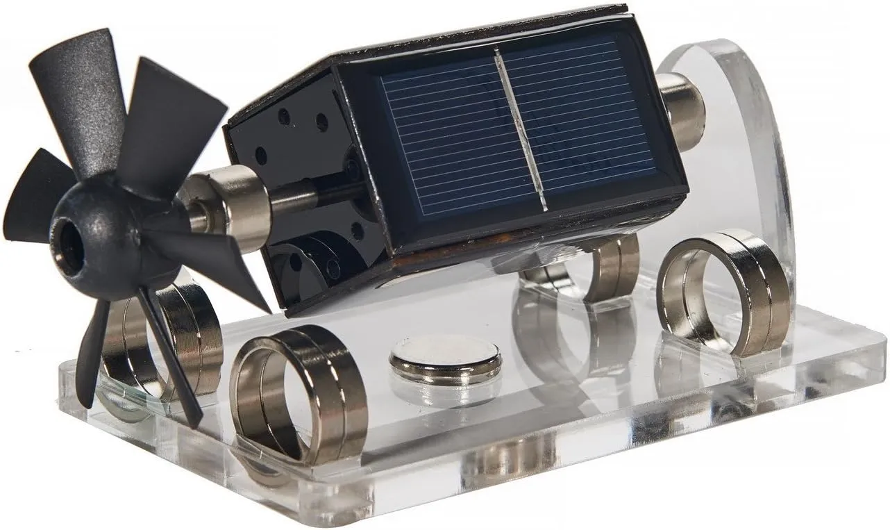 Sunnytech Solar Magnetic Levitation Model Levitating Mendocino Motor Educational Model ST41