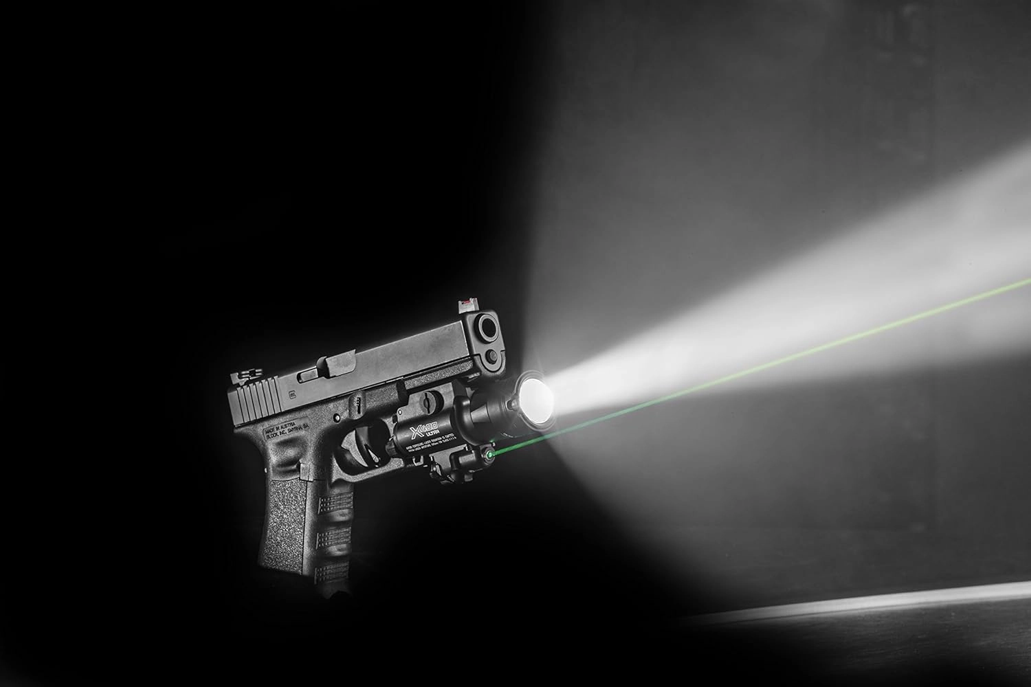 SureFire WeaponLights with MasterFire Rapid Deployment Holster (RDH) Interface