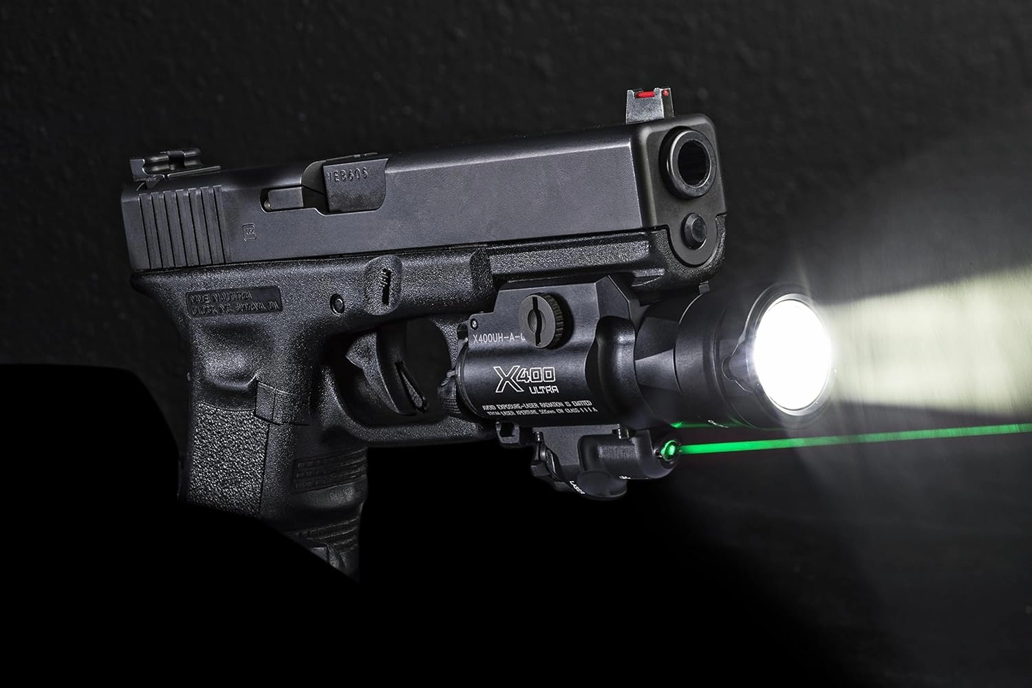 SureFire WeaponLights with MasterFire Rapid Deployment Holster (RDH) Interface