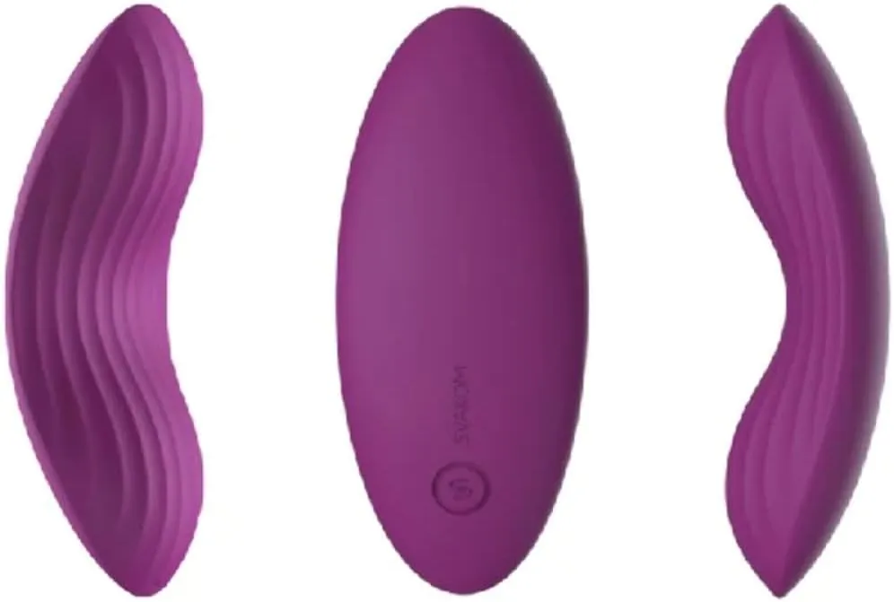 SVAKOM Edeny Interactive Silicone Clitoral Stimulator - Violet