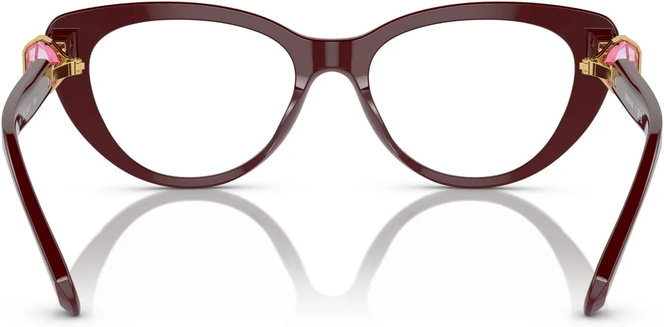 Swarovski Women's Sk2005 Cat Eye Prescription Eyewear Frames