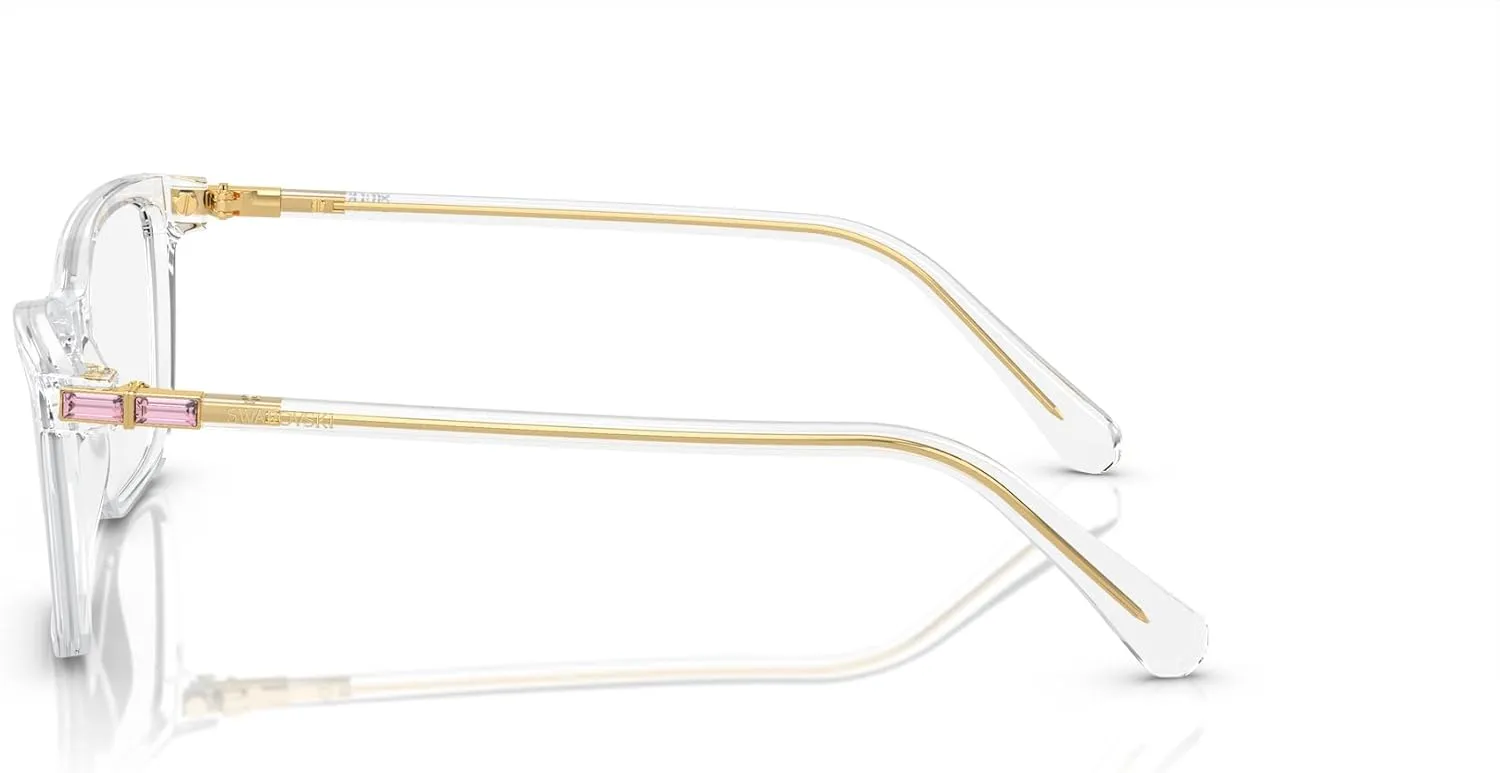 Swarovski Women's Sk2015 Rectangular Prescription Eyewear Frames