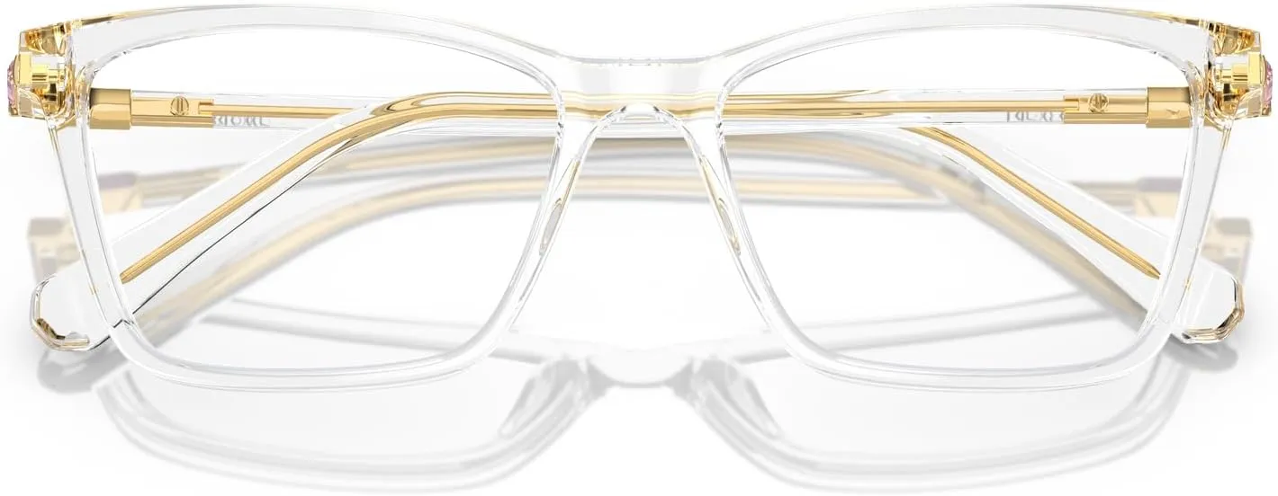 Swarovski Women's Sk2015 Rectangular Prescription Eyewear Frames