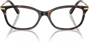 Swarovski Women's Sk2017f Low Bridge Fit Rectangular Prescription Eyewear Frames