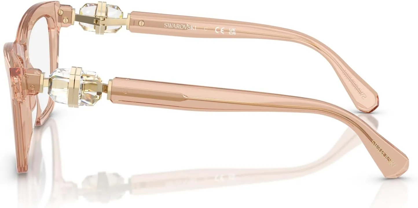 Swarovski Women's Sk2021 Square Prescription Eyewear Frames