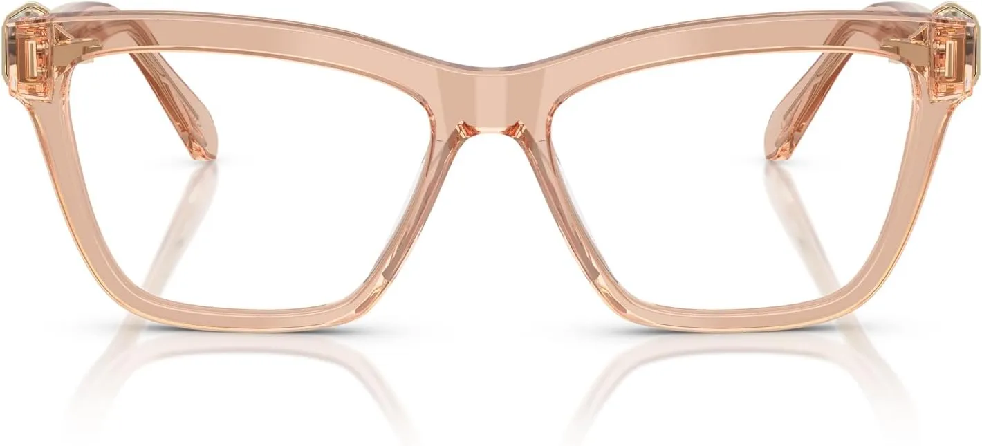 Swarovski Women's Sk2021 Square Prescription Eyewear Frames