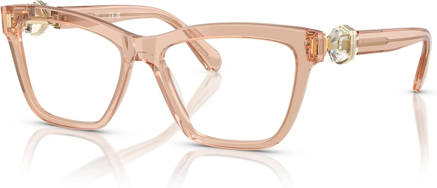 Swarovski Women's Sk2021 Square Prescription Eyewear Frames