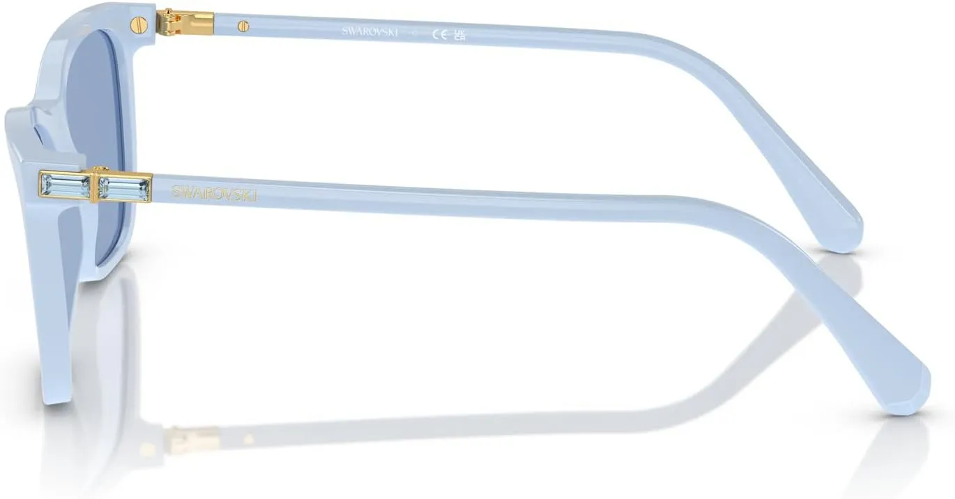 Swarovski Women's Sk6004 Rectangular Sunglasses