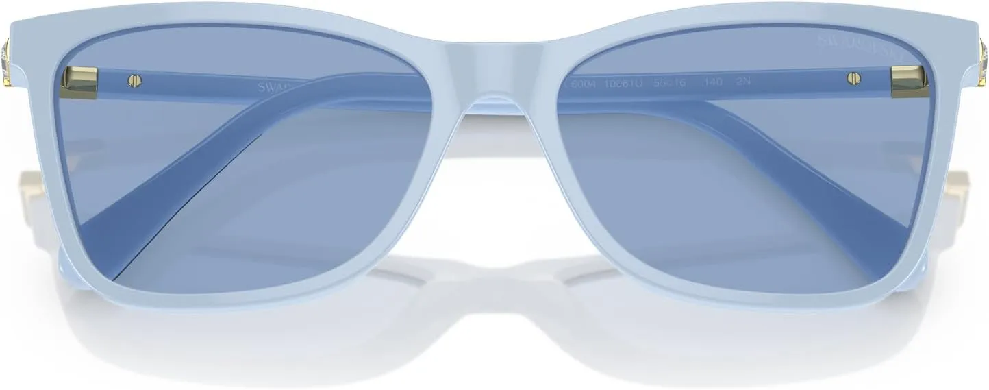 Swarovski Women's Sk6004 Rectangular Sunglasses