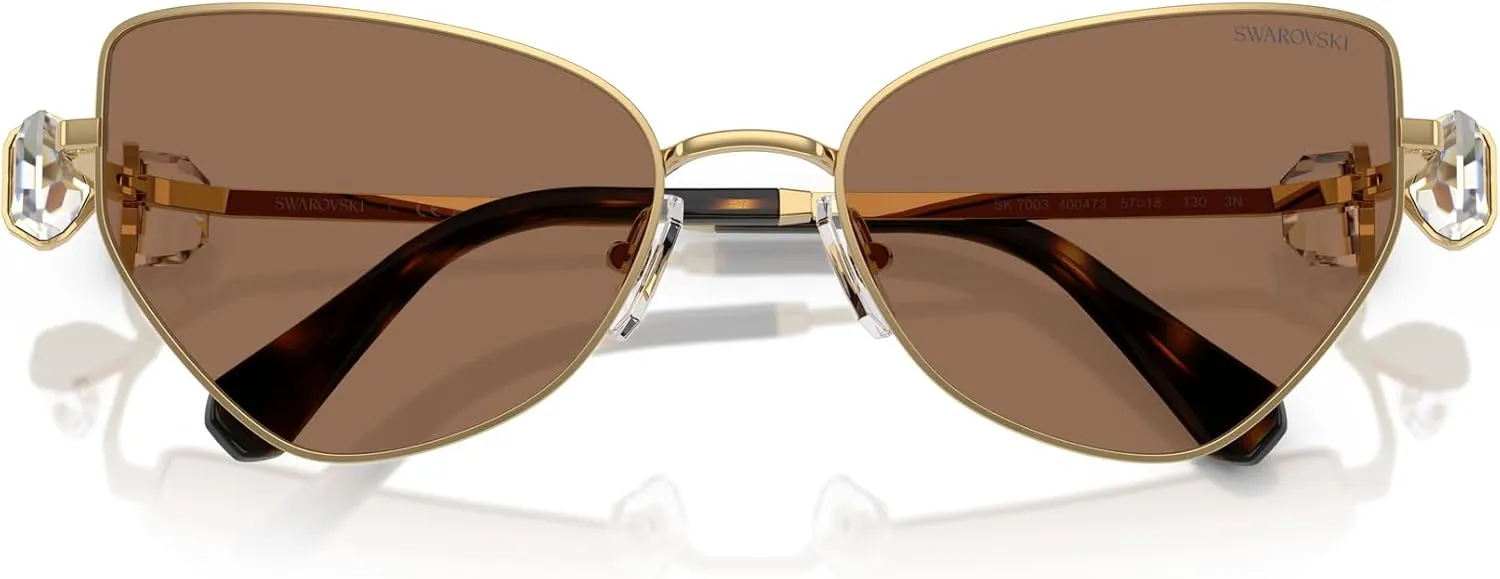 Swarovski Women's Sk7003 Butterfly Sunglasses